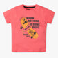 Boys Regular Fit Crew Neck Graphic T-Shirt