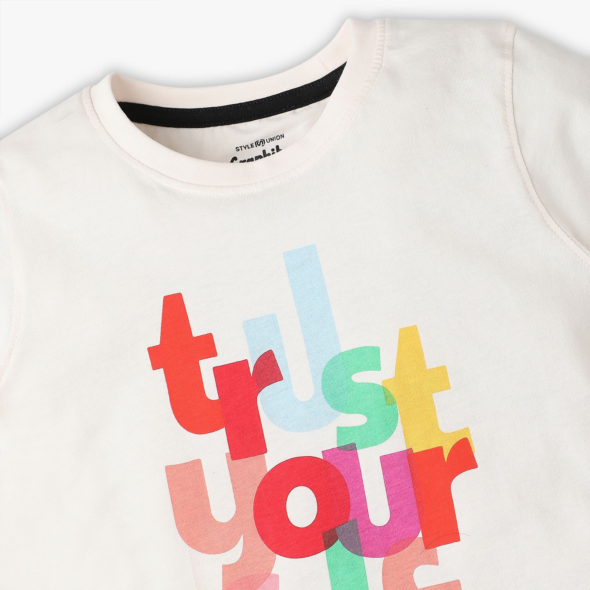 Boys Graphic Crew Neck T-Shirt