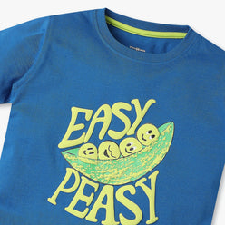 Boys Regular Fit Graphic Crew Neck T-Shirt