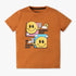 Boys Regular Fit Graphic Crew Neck T-Shirt