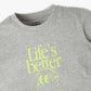 Boys Regular Fit Graphic Crew Neck T-Shirt