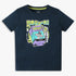 Boys Regular Fit Graphic Crew Neck T-Shirt