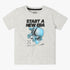 Boys Regular Fit Graphic Crew Neck Half Sleeve T-Shirt