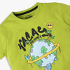 Boys Regular Fit Graphic Crew Neck T-Shirt
