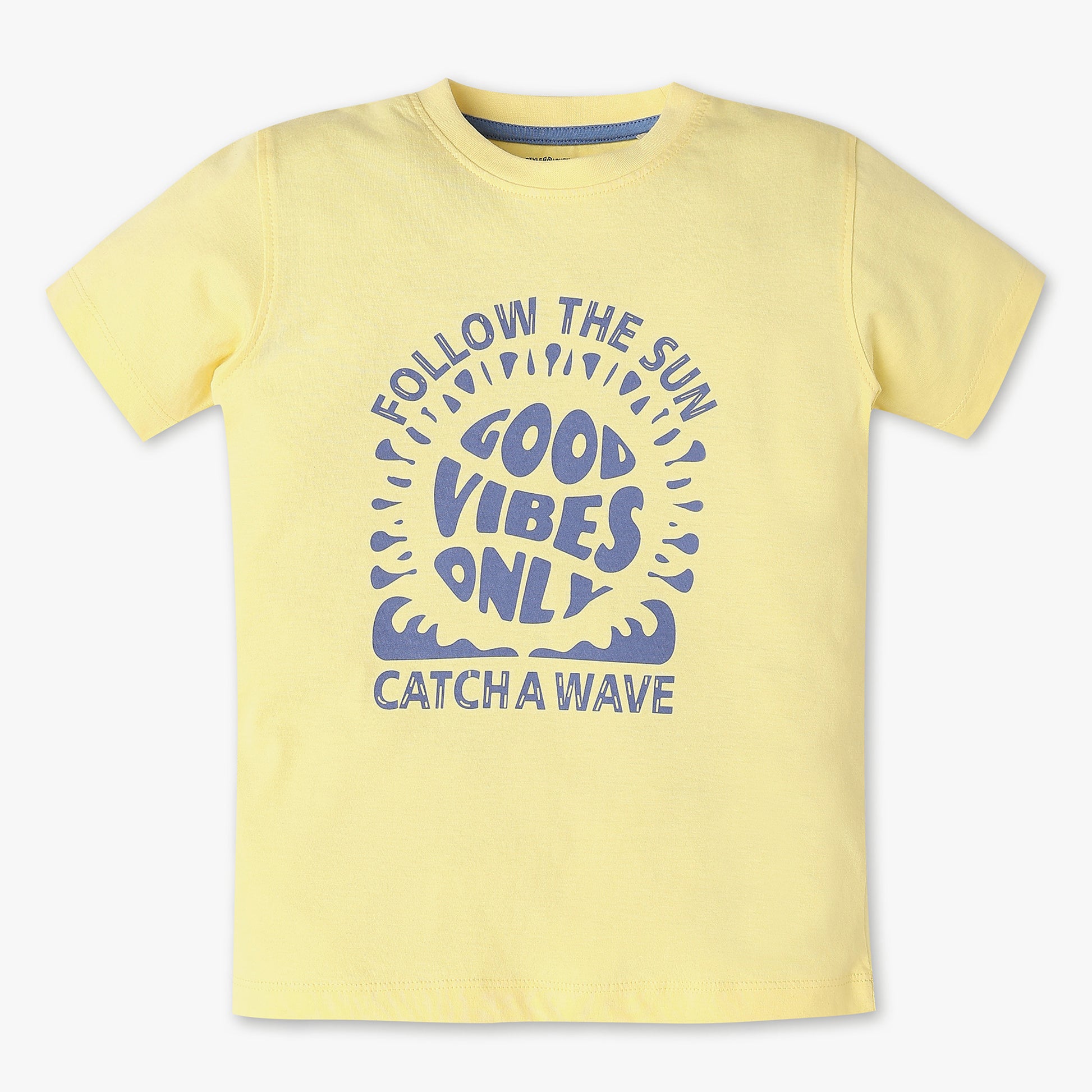 Boys Crew Neck Graphic T-Shirt