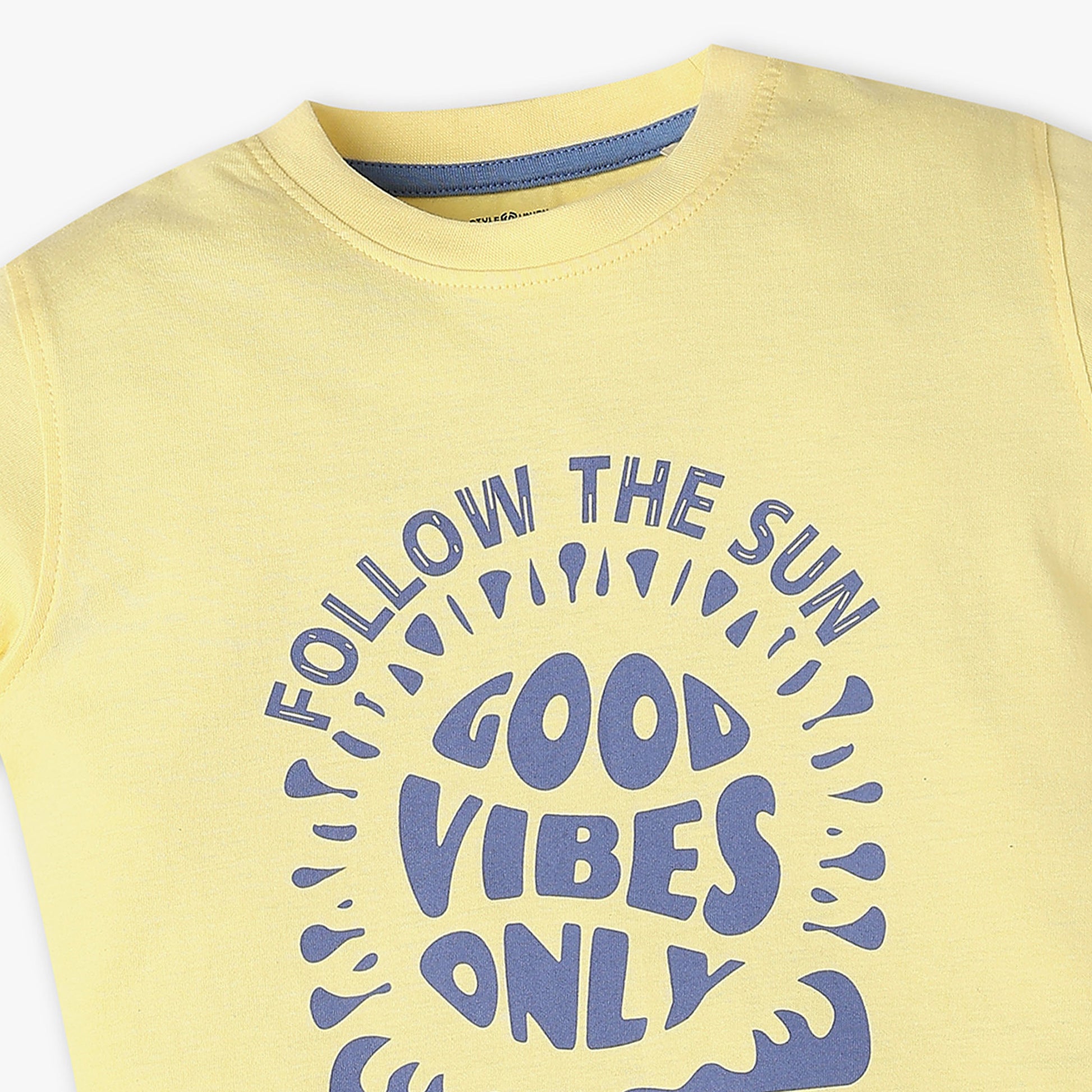 Boys Crew Neck Graphic T-Shirt