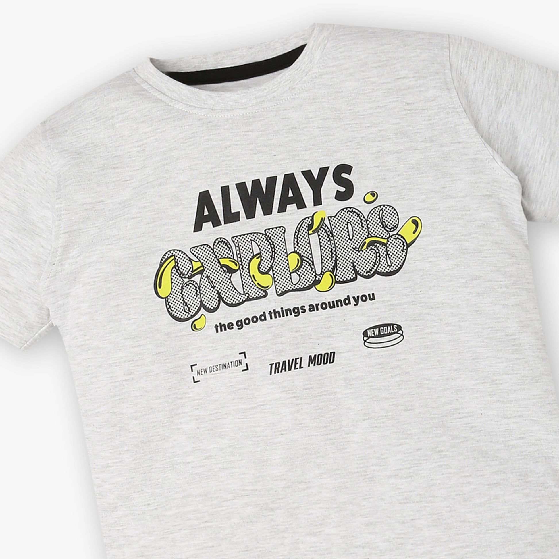 Boys Cotton Graphitee