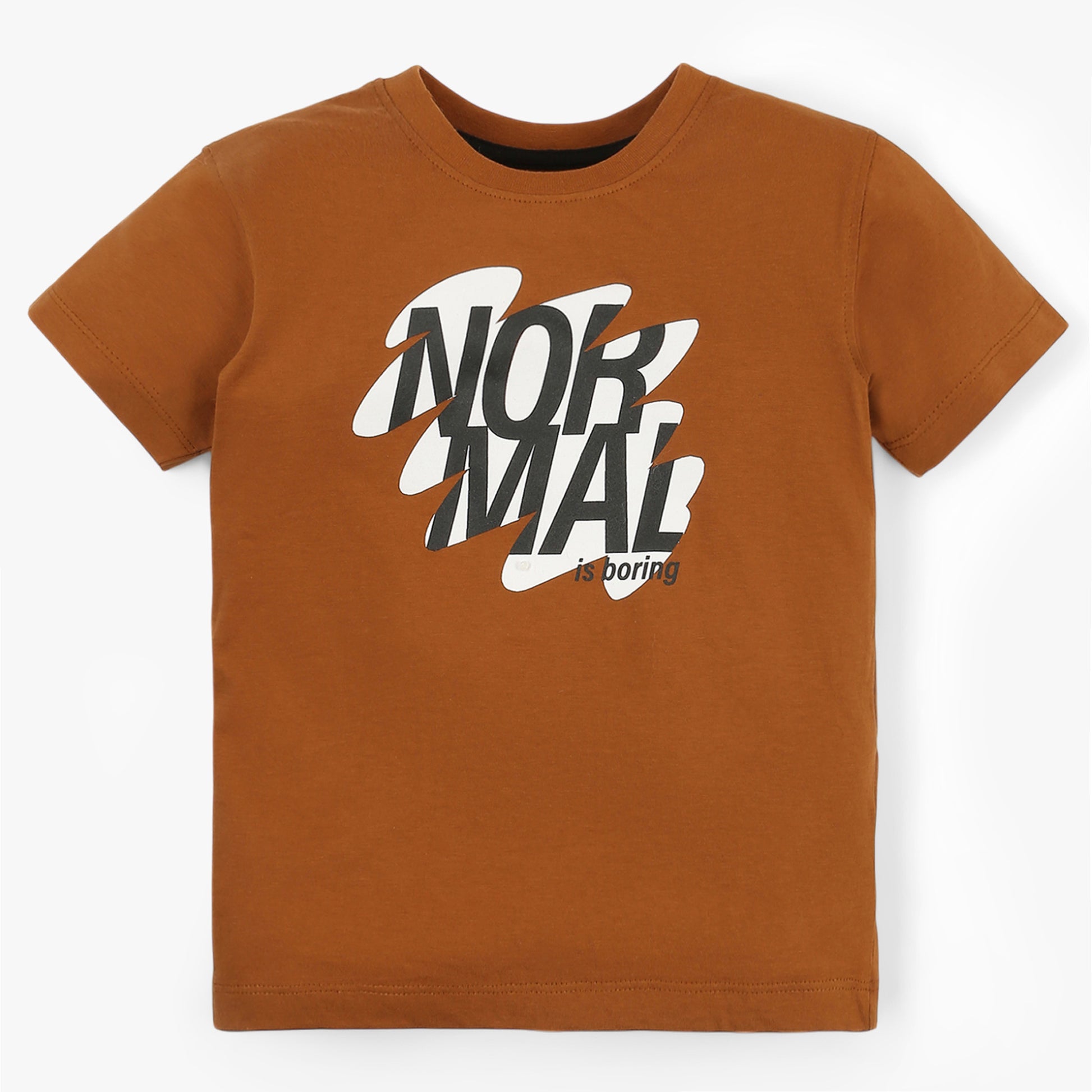 Boys Cotton Fabric Graphic T-Shirt