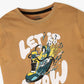 Boys Crew Neck Graphic T-Shirt