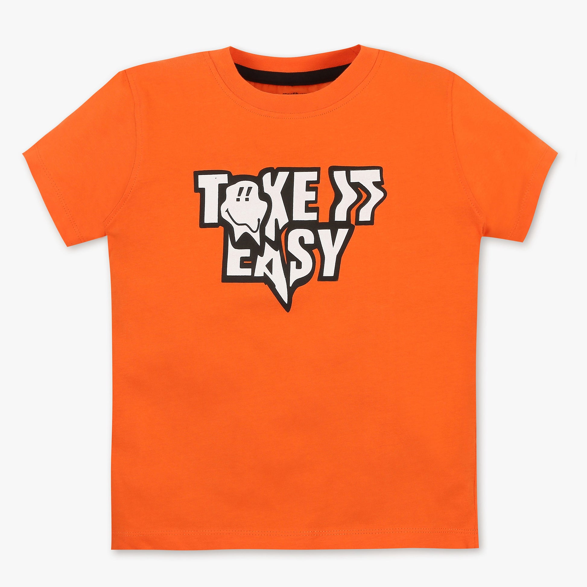Boys Cotton Fabric Graphic T-Shirt