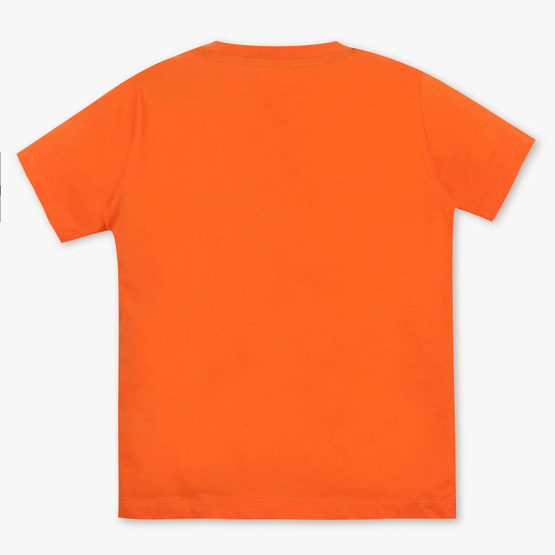Boys Cotton Fabric Graphic T-Shirt