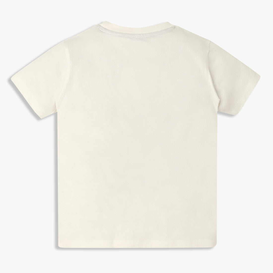 Boys Cotton Crew Neck Graphitee