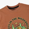 Boys Cotton Crew Neck Graphitee