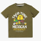 Boys Cotton Crew Neck Graphitee
