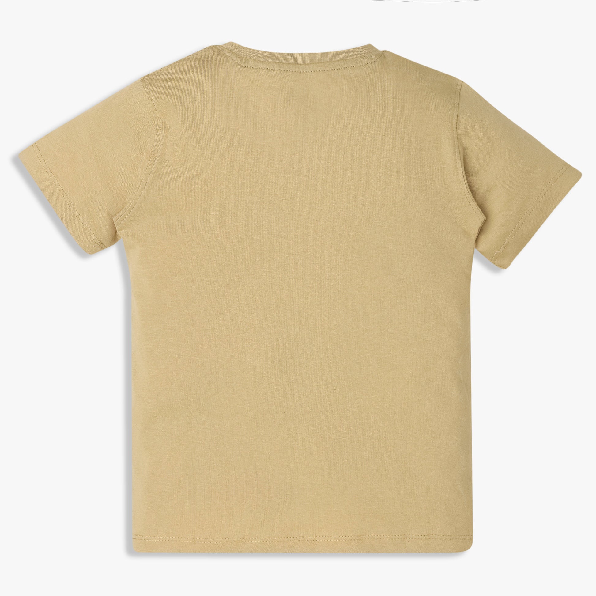 Boys Cotton Crew Neck Graphitee