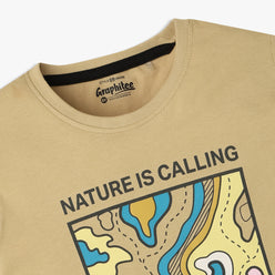 Boys Cotton Crew Neck Graphitee