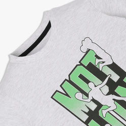 Boys Crew Neck Graphitee