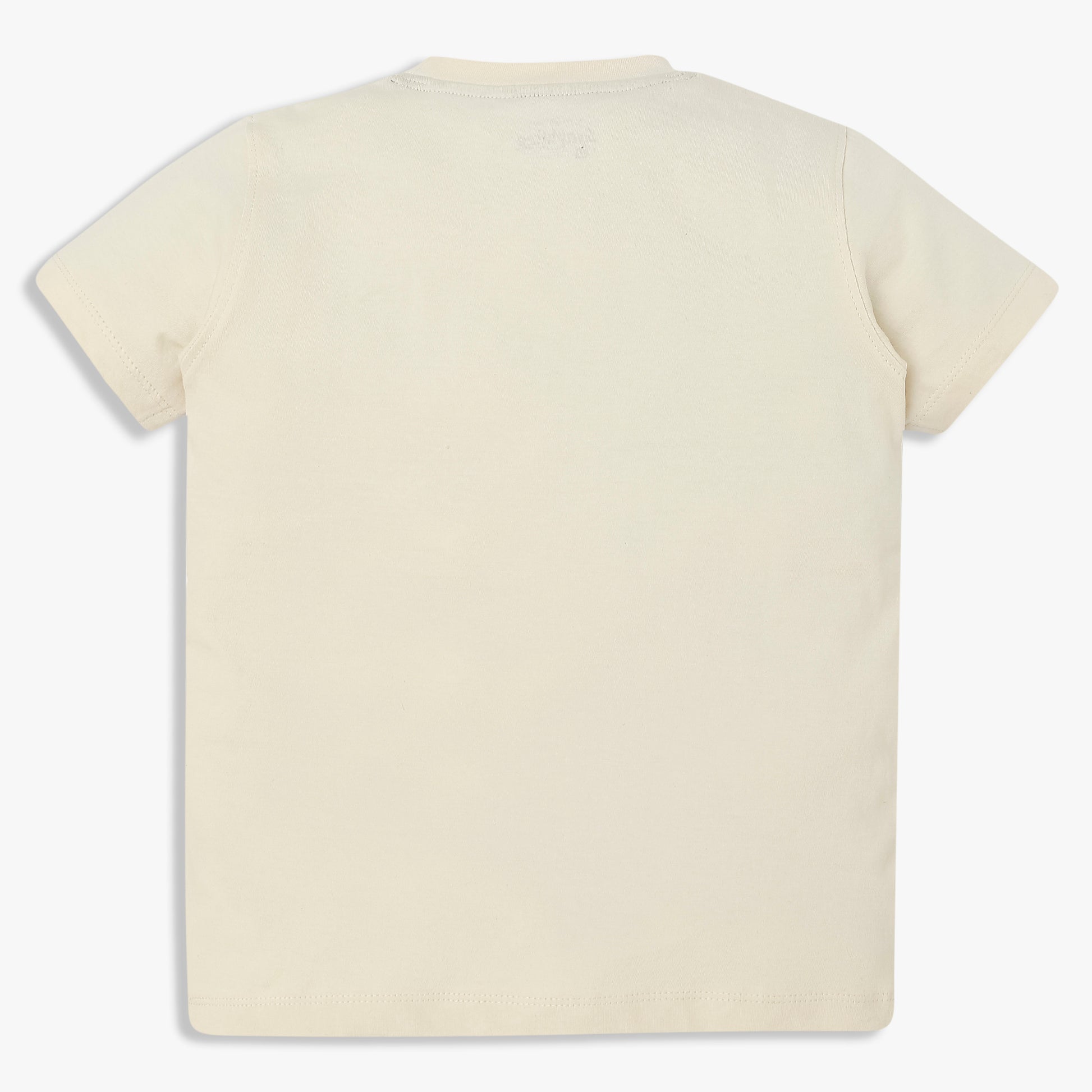 Boys Cotton Crew Neck Graphitee