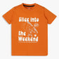 Boys Cotton Crew Neck Graphitee