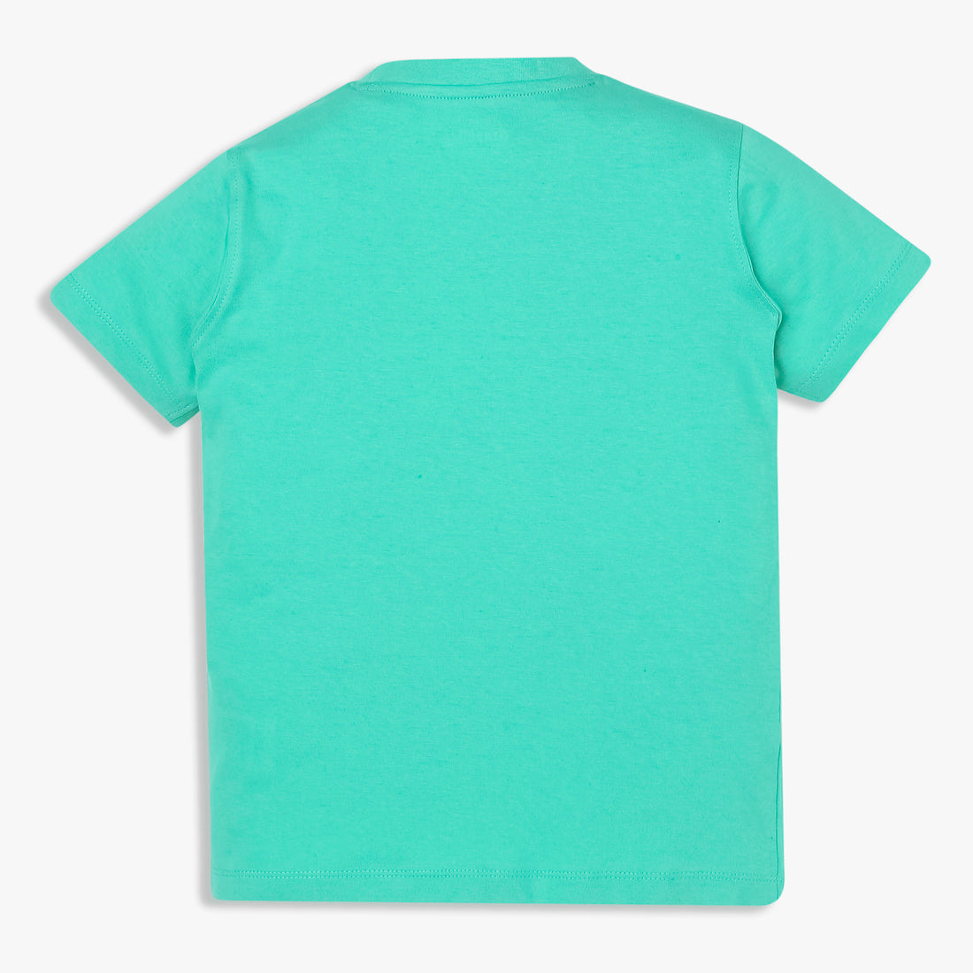 Boys Cotton Crew Neck Graphitee