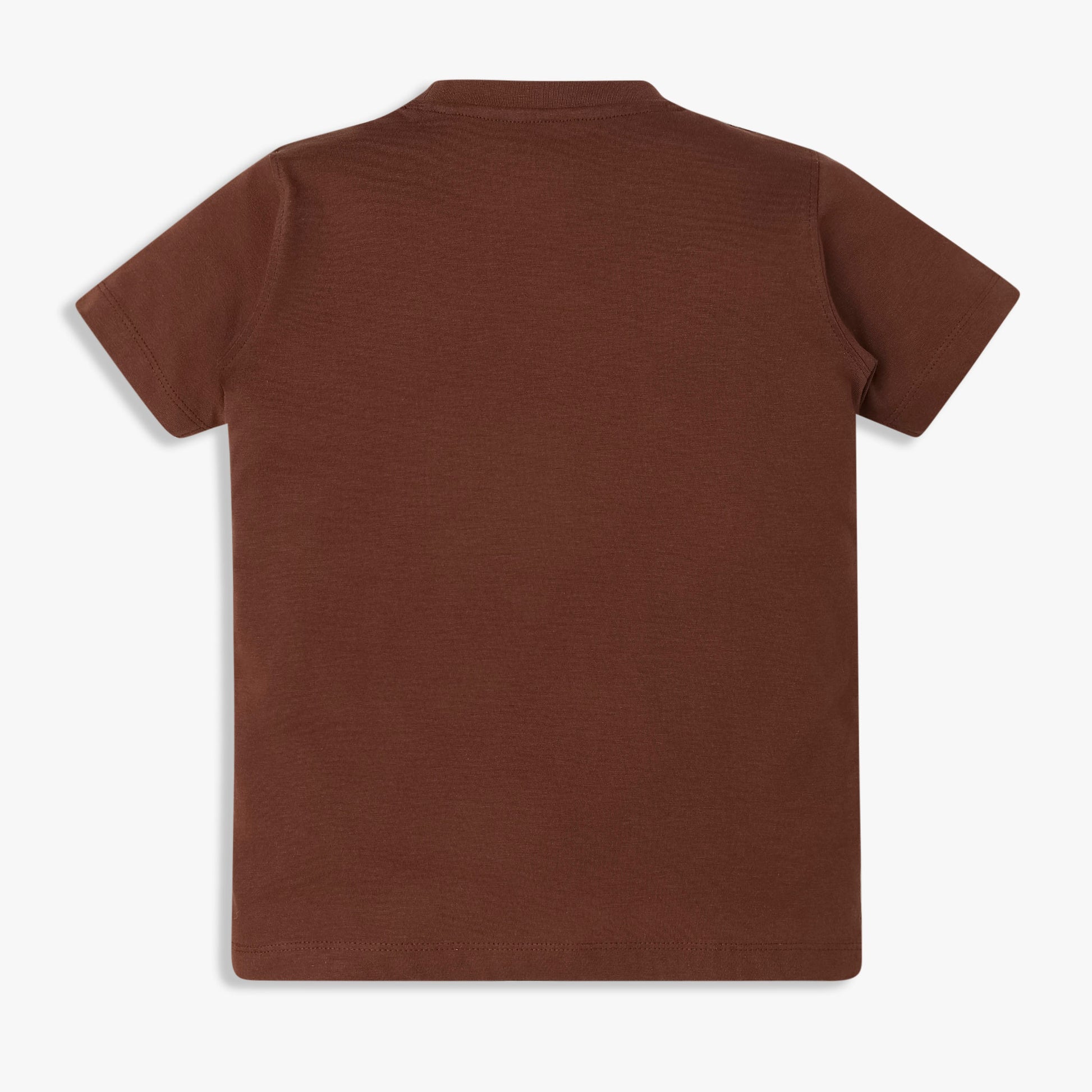 Boys Cotton Crew Neck Graphitee