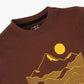 Boys Cotton Crew Neck Graphitee