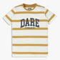 Boys Striped Crew Neck Graphitee