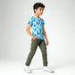 Boys Cotton Crew Neck Graphitee