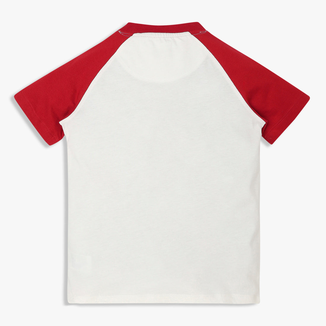 Boys Cotton Crew Neck Graphitee
