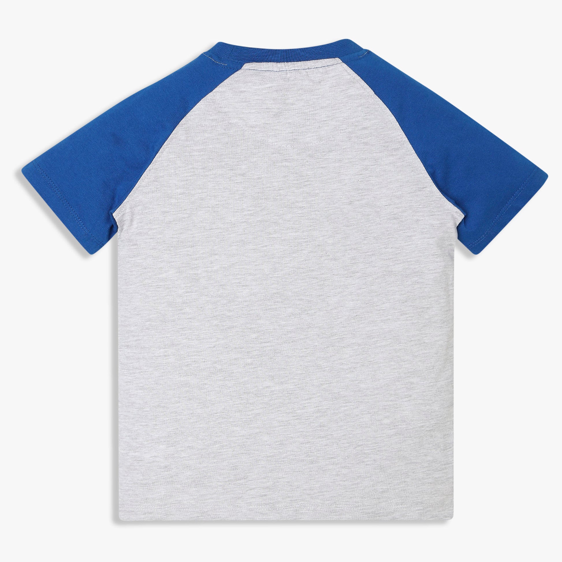Boys Cotton Crew Neck Graphitee