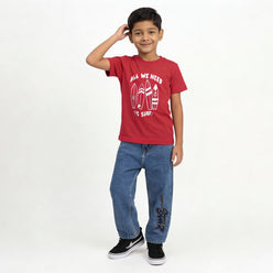 Boys Cotton Graphitee