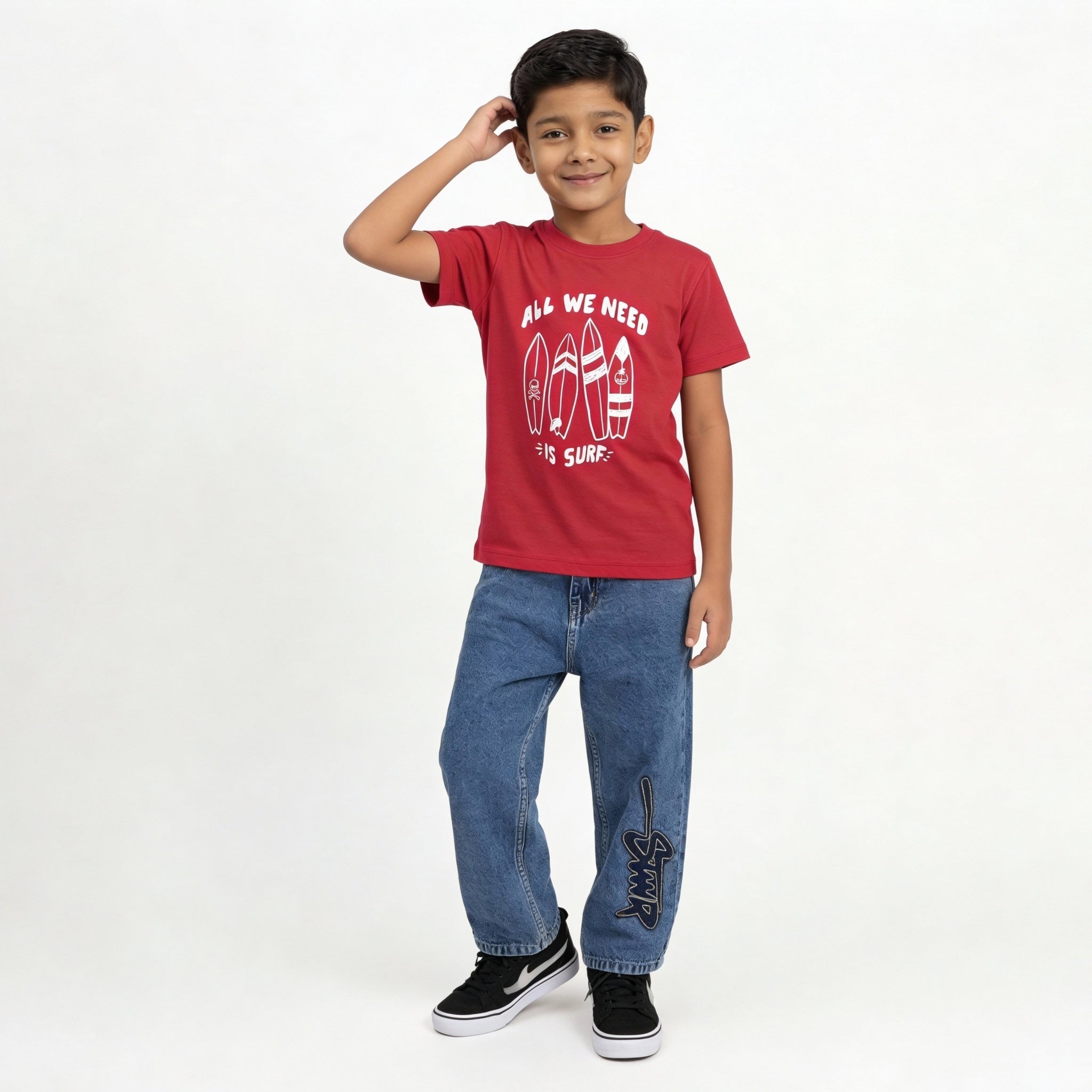 Boys Cotton Graphitee