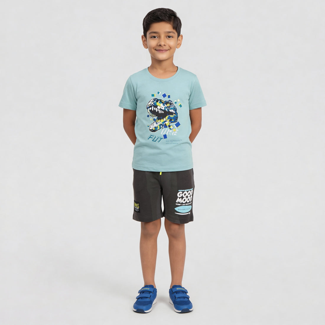 Boys Cotton Graphitee