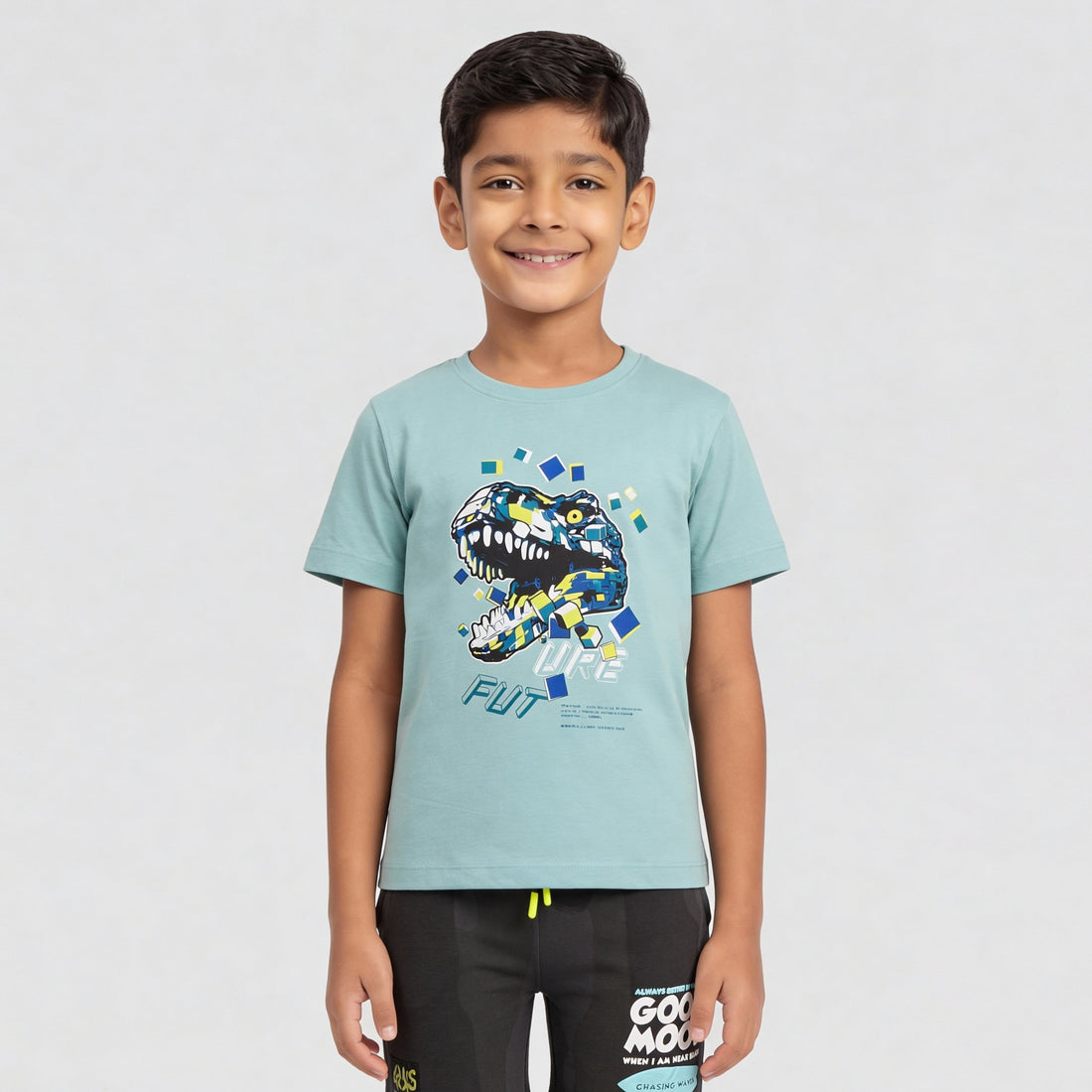 Boys Cotton Graphitee