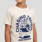 Boys Cotton Crew Neck Graphitee