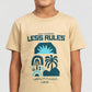 Boys Cotton Crew Neck Graphitee