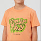 Boys Cotton Crew Neck Graphitee