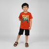Boys Cotton Crew Neck Graphitee