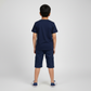 Boys Cotton Crew Neck Graphitee