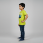 Boys Cotton Crew Neck Graphitee
