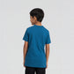 Boys Cotton Crew Neck Graphitee