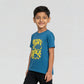 Boys Cotton Crew Neck Graphitee