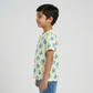 Boys Cotton Crew Neck Graphitee