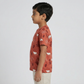 Boys Cotton Crew Neck Graphitee