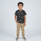 Boys Cotton Crew Neck Graphitee