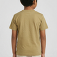 Boys Cotton Crew Neck Graphitee