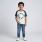Boys Crew Neck Graphitee