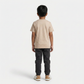 Boys Cotton Crew Neck Graphitee