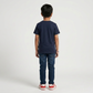 Boys Cotton Crew Neck Graphitee