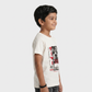 Boys Cotton Crew Neck Graphitee
